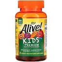 Мультивитамины для детей Nature's Way Alive Kids Premium со вкусом винограда и апельсина 90 жевательных конфет