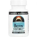 Біотин Source Naturals Biotin Fast Melt 10000 мкг 120 таблеток