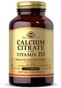 Витамины и минералы Solgar Calcium Citrate with Vitamin D3, 120 таблеток