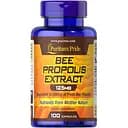 Натуральна добавка Puritan's Pride Bee Propolis Extract 125 mg 100 капсул