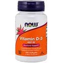 Вітаміни та мінерали Now Vitamin D3 400 IU 180 капсул