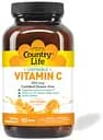 Витамины и минералы Country Life Vitamin С 500 mg, 90 жевательных таблеток Апельсин