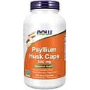 Натуральна добавка Now Psyllium Husk 500 mg 500 вегакапсул