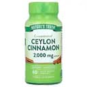 Корица цейлонская Nature's Truth Concentrated Ceylon Cinnamon 2000 мг 60 капсул быстрого высвобождения