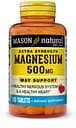 Витамины и минералы Mason Natural Magnesium 500 mg Extra Strength, 100 таблеток