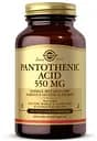 Витамины и минералы Solgar Pantothenic Acid 550 mg, 100 вегакапсул