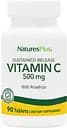 Вітаміни та мінерали Natures Plus Vitamin C 500 mg, 90 таблеток