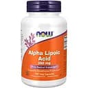 Натуральна добавка Now Alpha Lipoic Acid 250 mg 120 вегакапсул