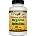 Органічна спіруліна Healthy Origins Organic Spirulina 500 мг 720 таблеток