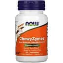 Натуральна добавка Now ChewyZymes 90 жевательных таблеток