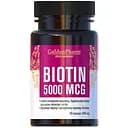 Вітаміни та мінерали Golden Pharm Biotin 5000 мкг 60 вегакапсул