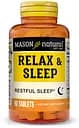 Натуральна добавка Mason Natural Relax and Sleep, 90 таблеток