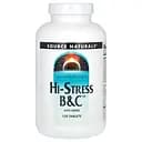 Стрес формула Source Naturals Hi-Stress B & C 120 таблеток