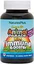 Вітаміни та мінерали Natures Plus Animal Parade Kids Immune Booster, 90 жувальних таблеток Тропічні ягоди