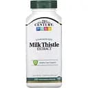 Натуральная добавка 21st Century Milk Thistle Extract 200 вегакапсул