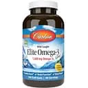 Жирные кислоты Carlson Labs Elite Omega-3 Gems 180 капсул