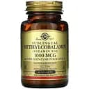 Витамин В12 метилкобаламин Solgar Vitamin B12 сублингвальный 1000 мкг 60 таблеток