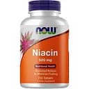 Витамины и минералы Now Niacin 500 мг 250 таблеток