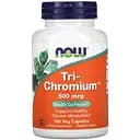 Витамины и минералы Now Tri-Chromium 500 мкг 180 вегакапсул