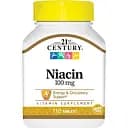 Вітаміни та мінерали 21st Century Niacin 100 мг 110 таблеток