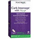 Натуральна добавка Natrol Carb Intercept with Phase2, 60 вегакапсул