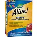 Витамины и минералы Nature's Way Alive! Men’s Complete Multivitamin 50 таблеток