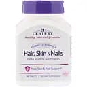 Вітаміни 21st Century Удосконалена формула для волосся шкіри і нігтів 50 таблеток