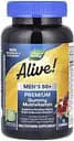 Вітаміни та мінерали Nature's Way Alive! Men's 50+ Premium Gummy, 75 желейок