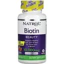 Біотин Natrol Fast Dissolve швидкорозчинний зі смаком полуниці 10000 мкг 60 таблеток (NTL06885)