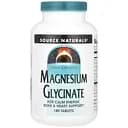 Мінерали Source Naturals Magnesium Glycinate 180 пігулок