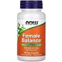 Натуральная добавка NOW Female Balance, 90 вегакапсул
