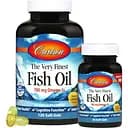 Риб'ячий Жир Carlson The Very Finest Fish Oil смак лимона 120+30 желатинових капсул
