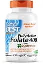 Витамины и минералы Doctor's Best Fully Active Folate 400 mcg, 90 вегакапсул