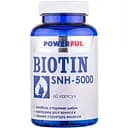 Биотин SNH-5000 Powerful 5000 мкг 60 капсул