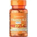 Витамины и минералы Puritan's Pride Vitamin K-2 (MenaQ7) 100 мкг 30 капсул