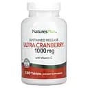 Ультра клюква Nature's Plus Ultra Cranberry с замедленным высвобождением 1000 мг 180 таблеток