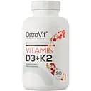 Вітаміни та мінерали OstroVit Vitamin D3+K2 90 таблеток