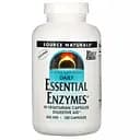 Эфирные Энзимы 500 мг Daily Essential Enzymes Source Naturals 120 вегетарианских капсул