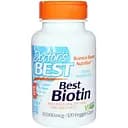 Витамин В7 Doctor's Best Биотин 10000мкг 120 вегетарианских капсул