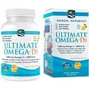 Жирные кислоты Nordic Naturals Ultimate Omega-D3, 60 капсул