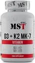 Вітаміни та мінерали MST Vitamin D3 + K2 MK7, 60 капсул