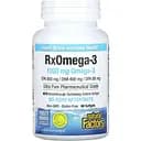 Омега-3 Natural Factors RxOmega-3, 1260 мг 60 гелевых капсул