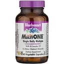 Витамины и минералы Bluebonnet Multi ONE Iron free 60 вегакапсул