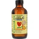 Рідкий вітамін С для дітей ChildLife зі смаком апельсина 118.5 мл