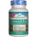 Натуральный респираторный комплекс RidgeCrest Herbals AirwayClear 60 гелевых капсул