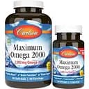Жирные кислоты Carlson Labs Maximum Omega 2000 90+30 капсул