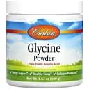 Глицин в порошке Carlson Glycine Powder Free Form Amino Acid свободная форма аминокислоты 100 г