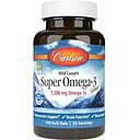 Жирні кислоти Carlson Labs Wild Caught Super Omega-3 Gems 1200 мг 100 капсул