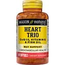 Для здоровья сердца и сосудов Mason Natural Heart Trio CoQ10, Vitamin E & Fish Oil 60 гелевых капсул