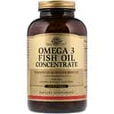 Концентрат риб'ячого жиру Solgar Omega-3 Fish Oil Concentrate 240 желатинових капсул